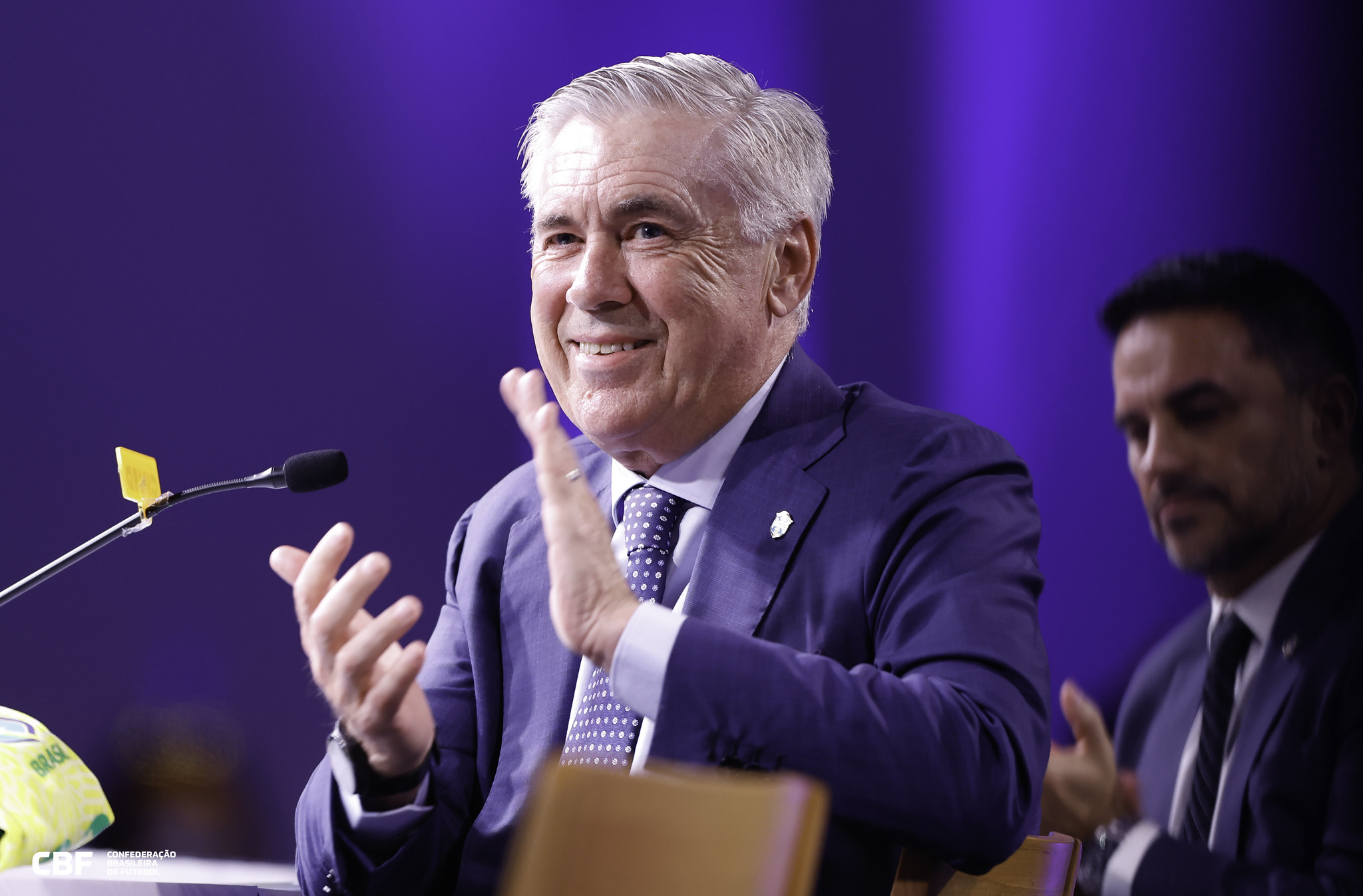 Carlo Ancelotti, da Seleção Brasileira