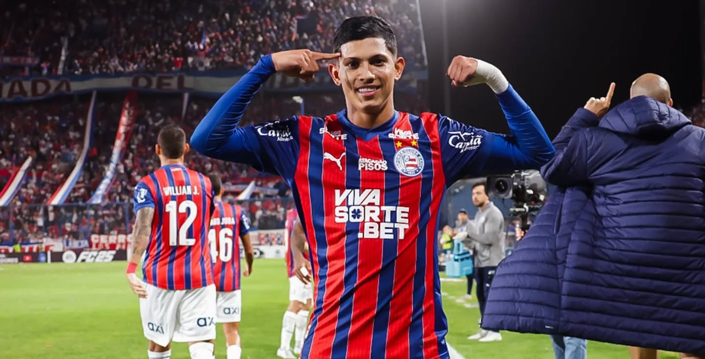 Erick Pulga, do Bahia, lidera duelos e dribles na Libertadores; Veja os números