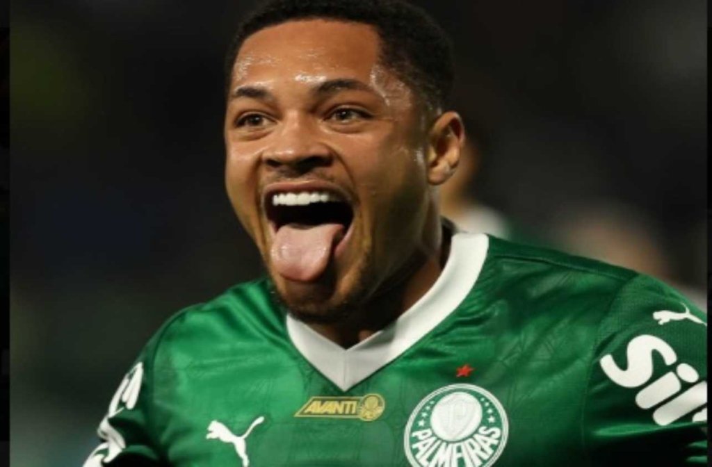 Vitor Roque marcou em Fluminense x Palmeiras