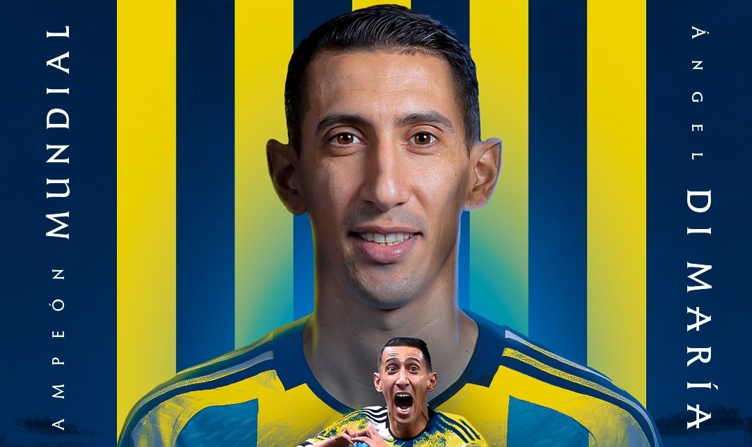 Di María retornou ao Rosario Central