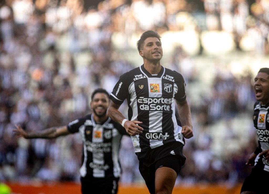 Lucas Mugni fez um dos gols do Ceará