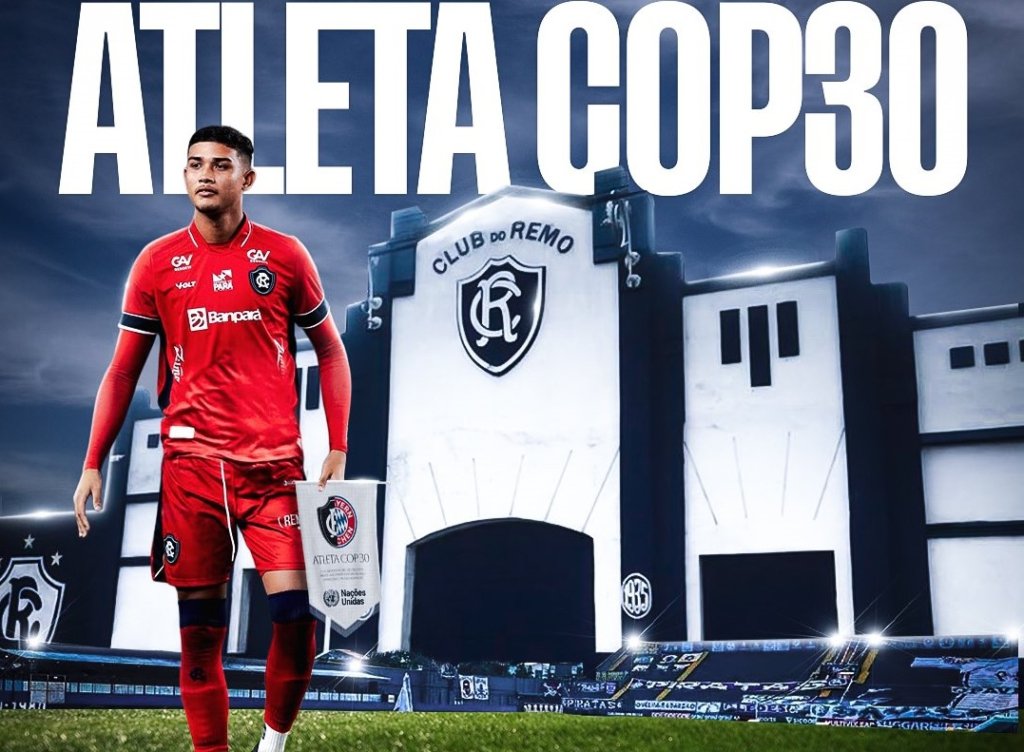 Marcos Alexandre na equipe do Remo