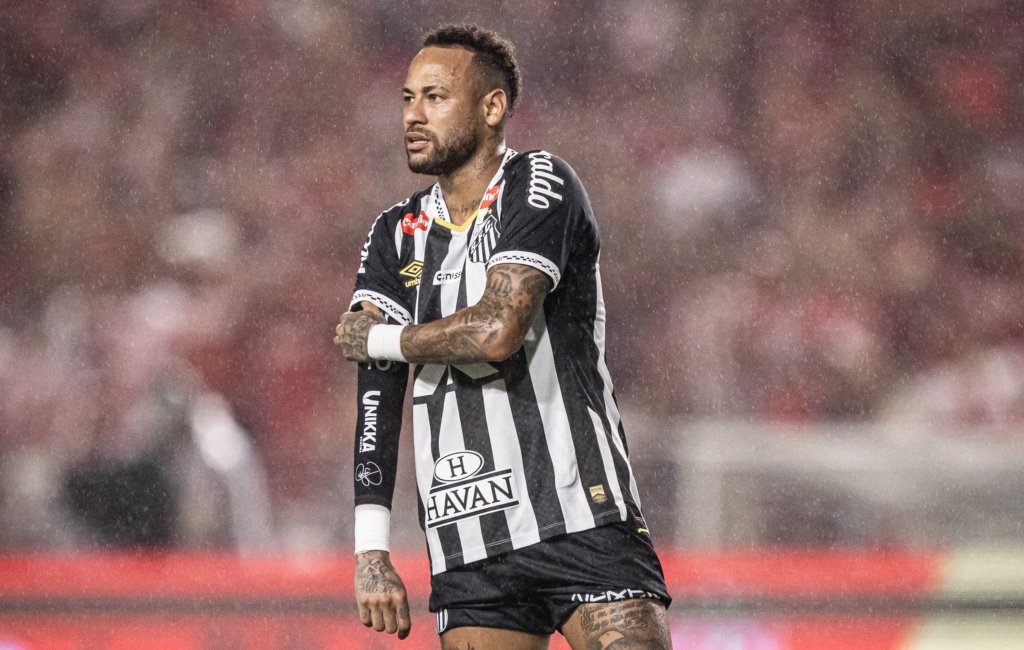 Neymar, atacante do Santos