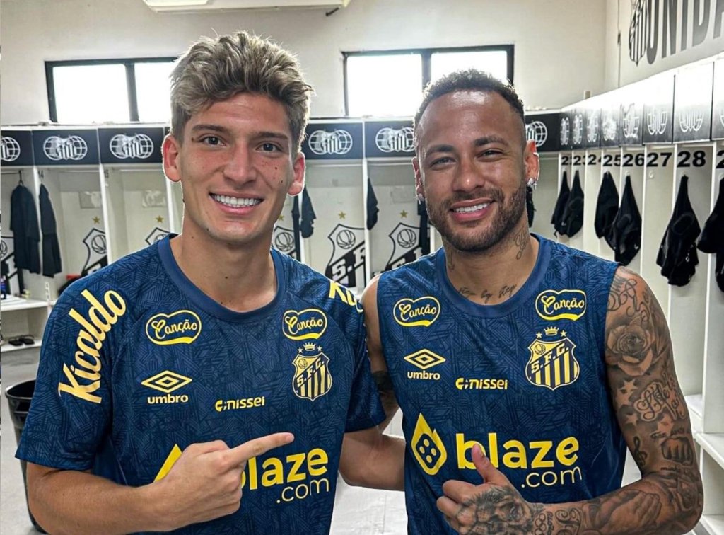 Nicola Profeta e Neymar