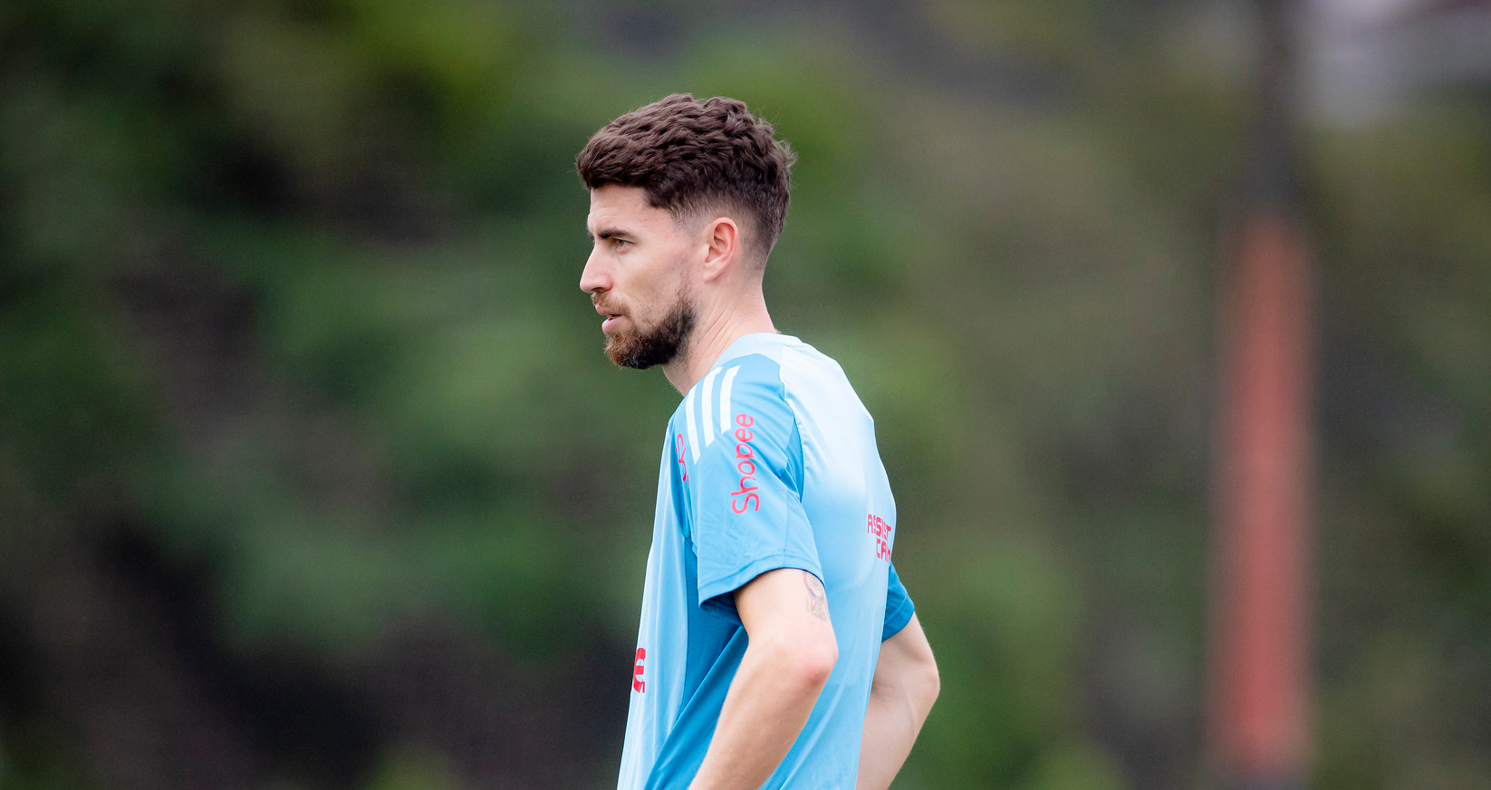 Jorginho está no BID e na preparação para jogar.