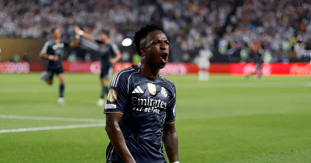 Vini Jr é destaque em vitória do Real Madrid