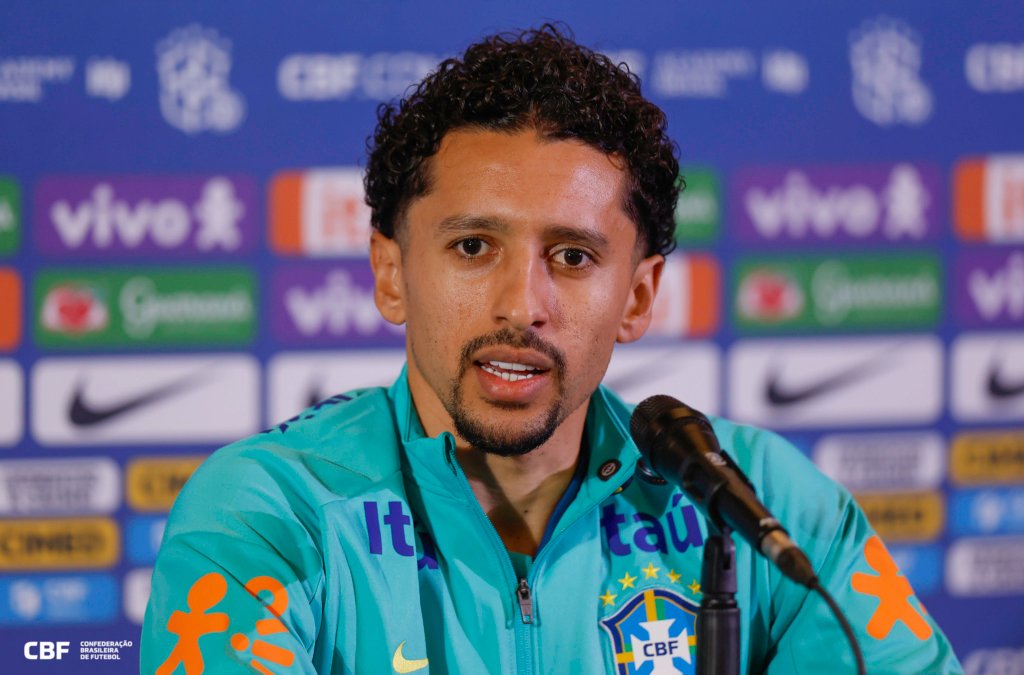Marquinhos, zagueiro da Seleção Brasileira