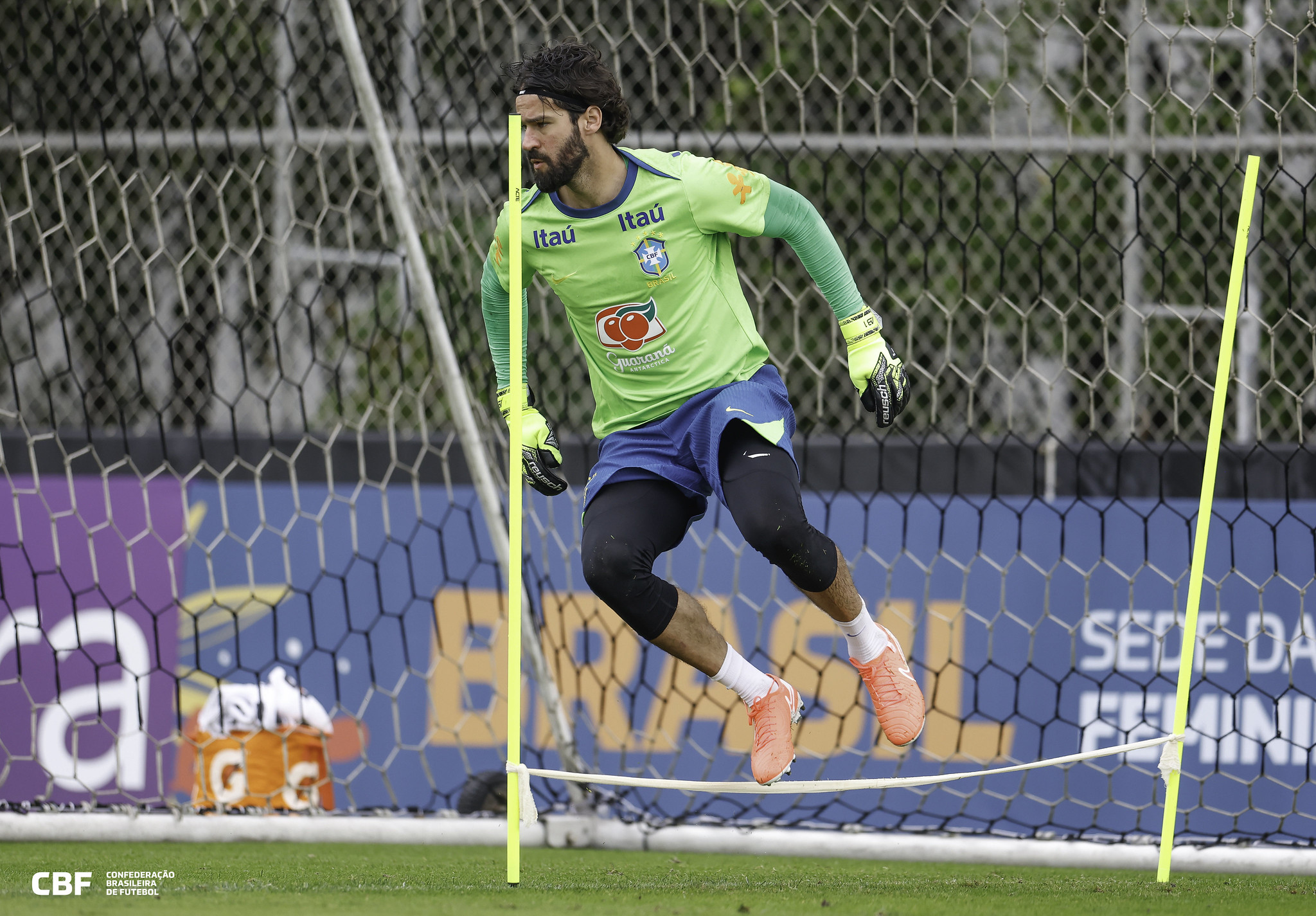 Alisson, goleiro da Seleção Brasileira