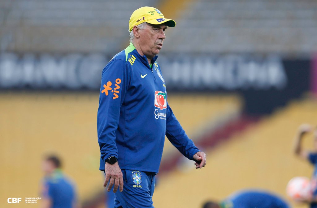 Carlo Ancelotti, da Seleção Brasilera