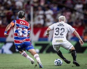 Santos e Fortaleza lutam contra o rebaixamento