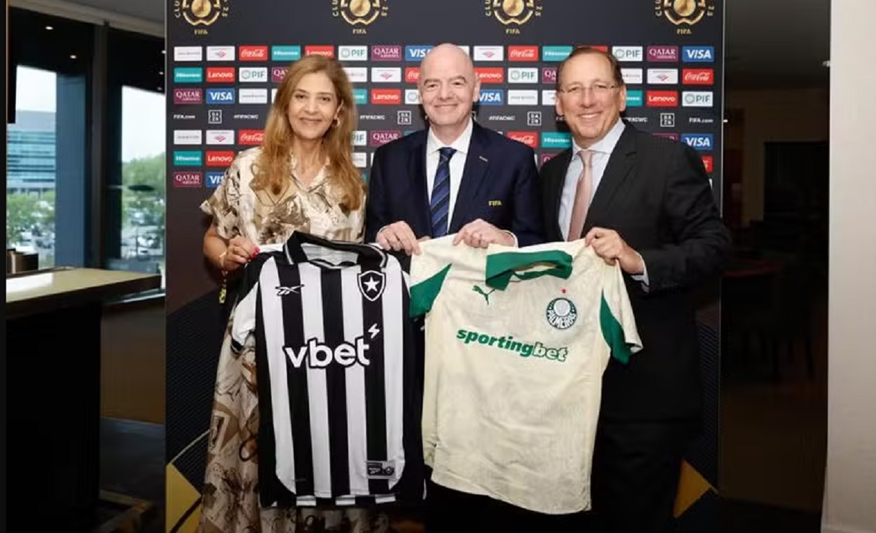 Leila Pereira - Palmeiras e John Textor - Botafogo