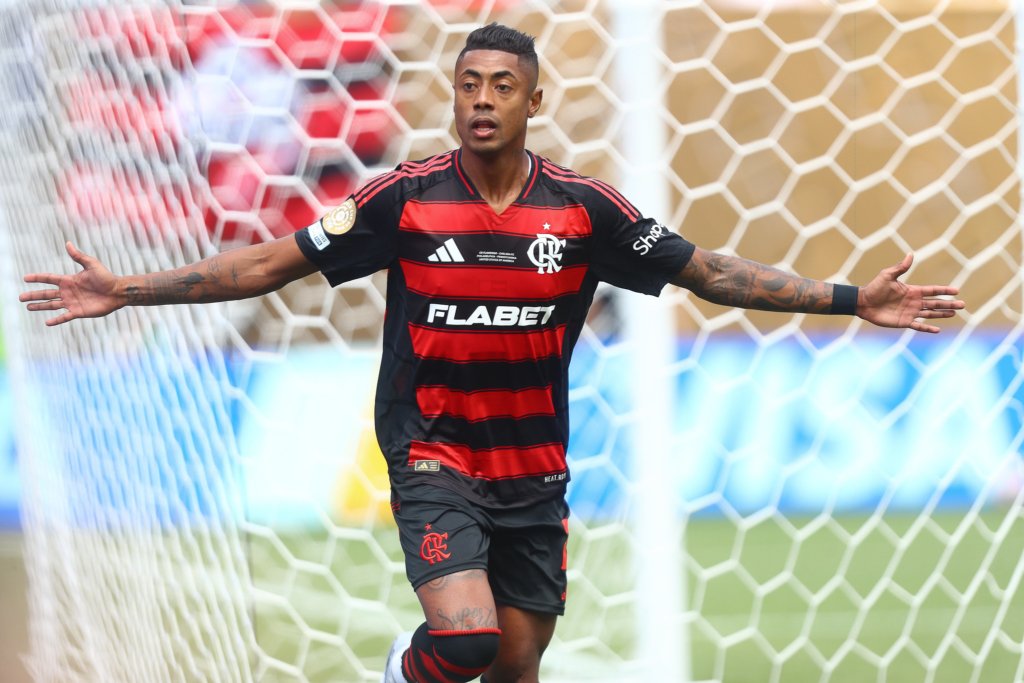 Bruno Henrique, atacante do Flamengo