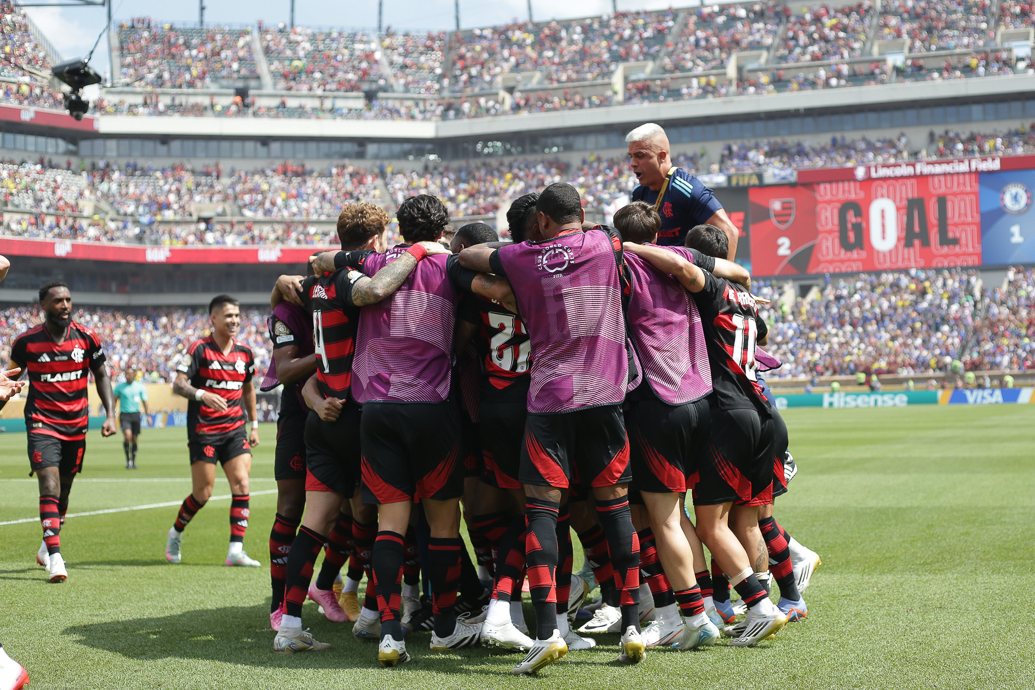 Flamengo venceu o Chelsea pelo Mundial