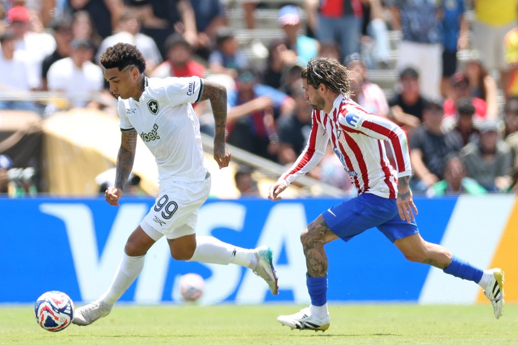 Botafogo encarou o Atlético de Madrid