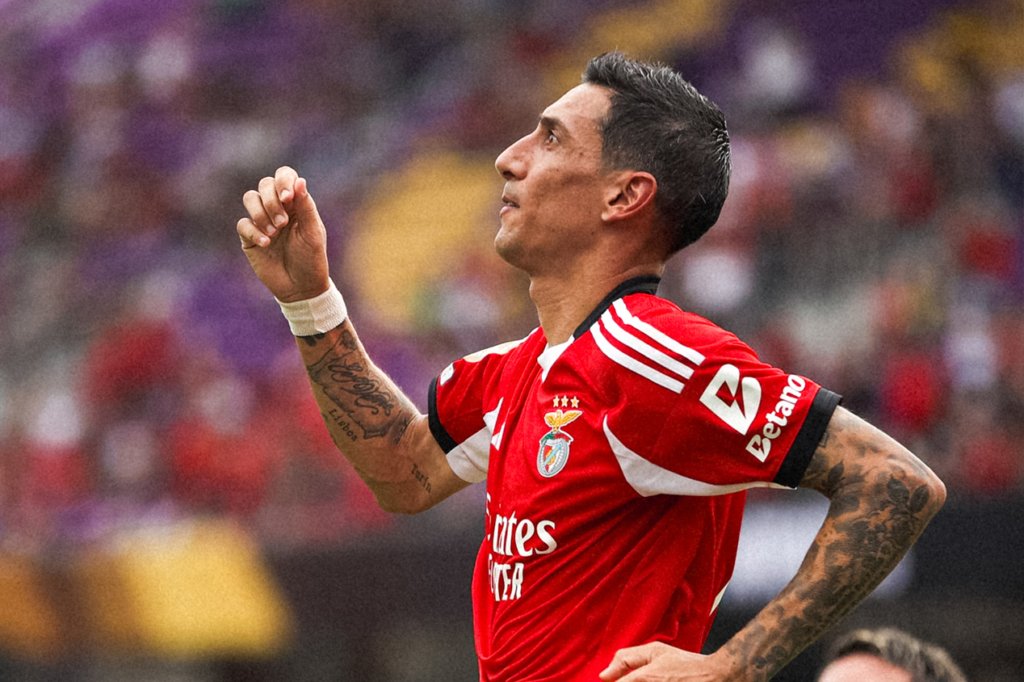 Ángel Di María, atacante do Benfica