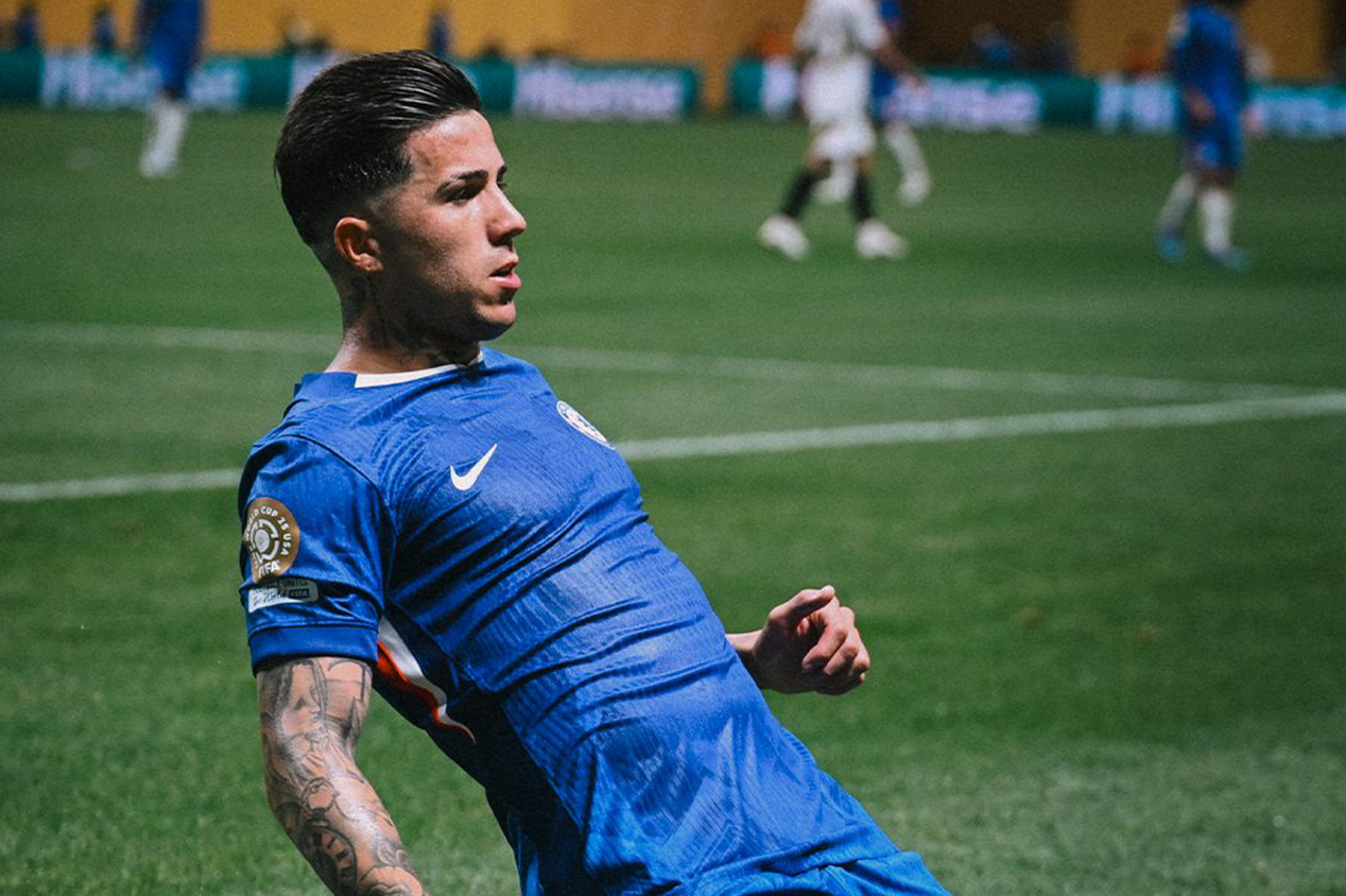 Enzo Fernández, jogador do Chelsea