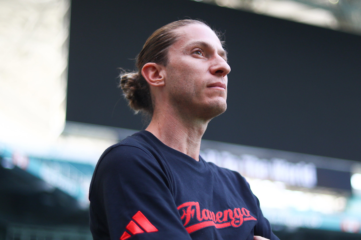 Filipe Luís, treinador do Flamengo