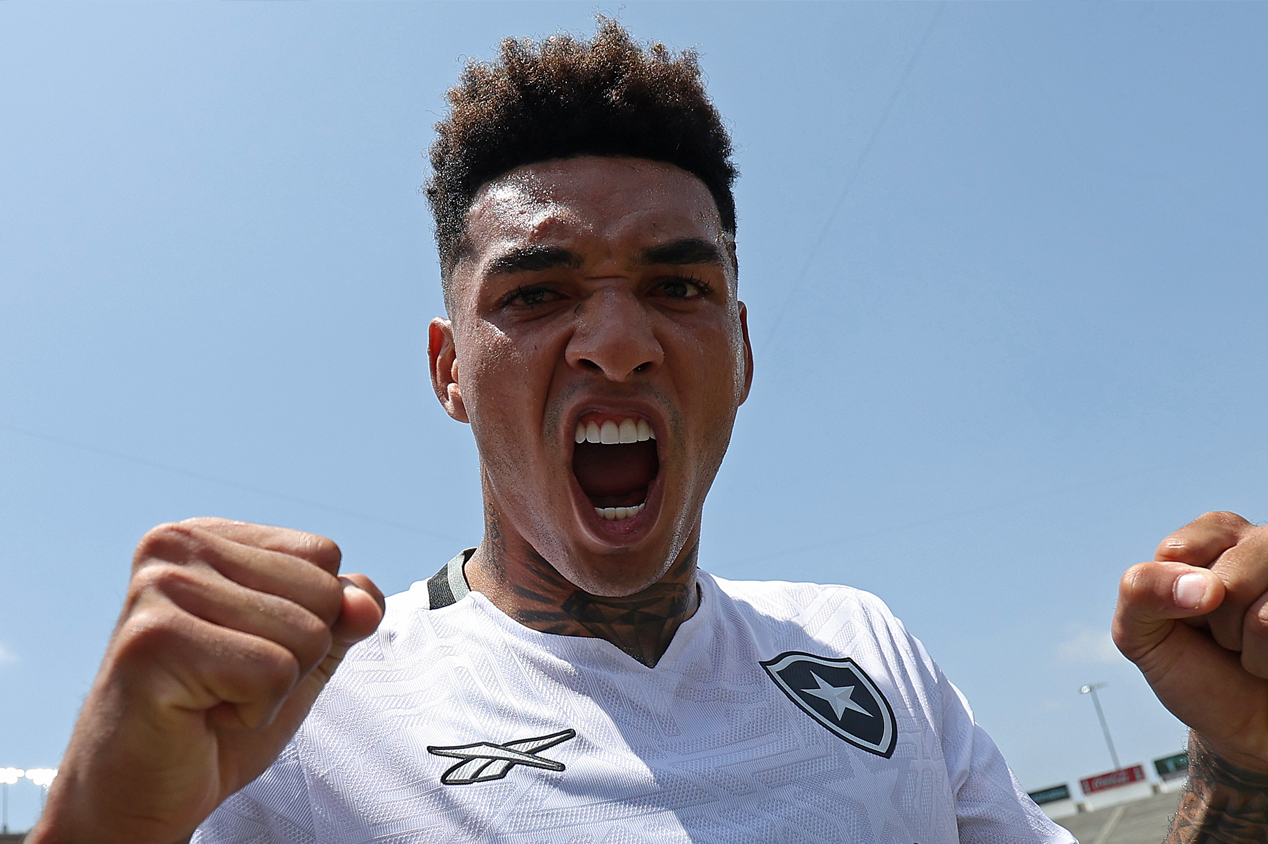 Igor Jesus, atacante do Botafogo