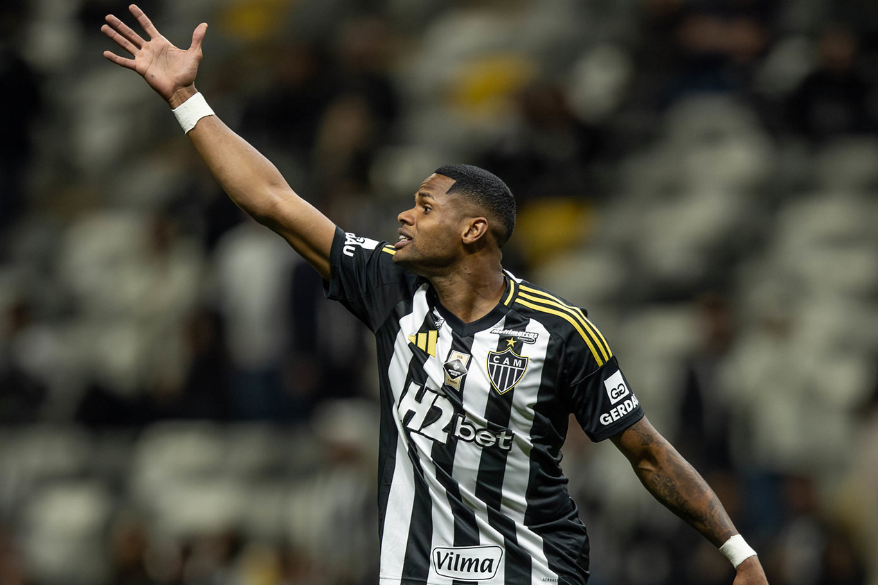 Júnior Santos, atacante do Atlético-MG