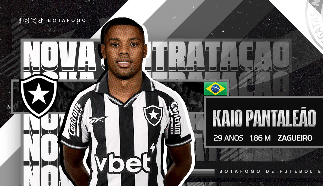 Kaio Pantaleão, novo reforço do Botafogo