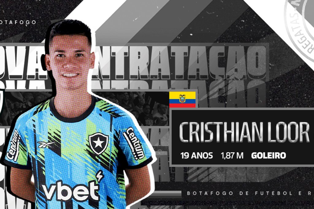Cristhian Loor é reforço do Botafogo