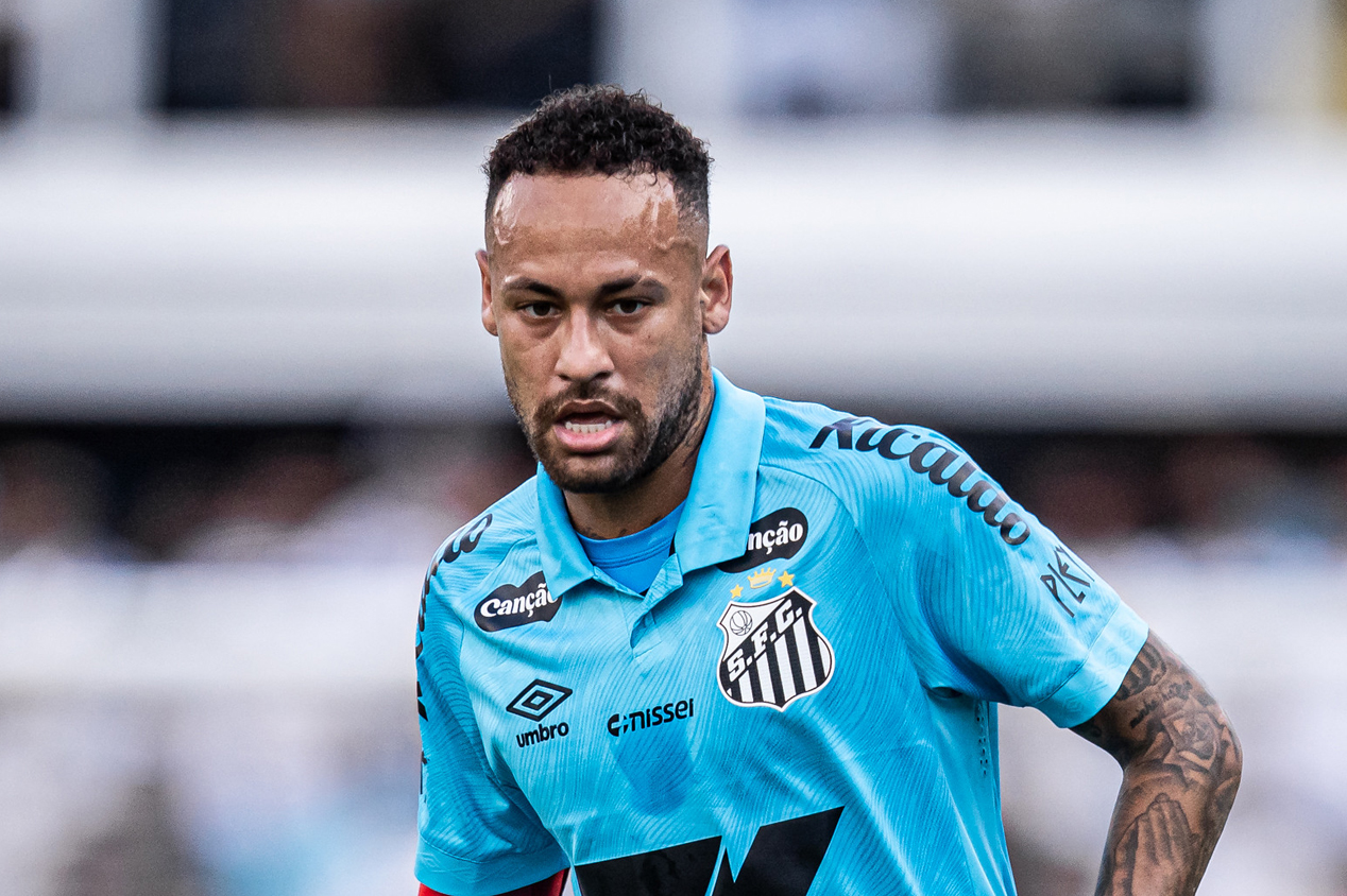 Neymar, atacante do Santos
