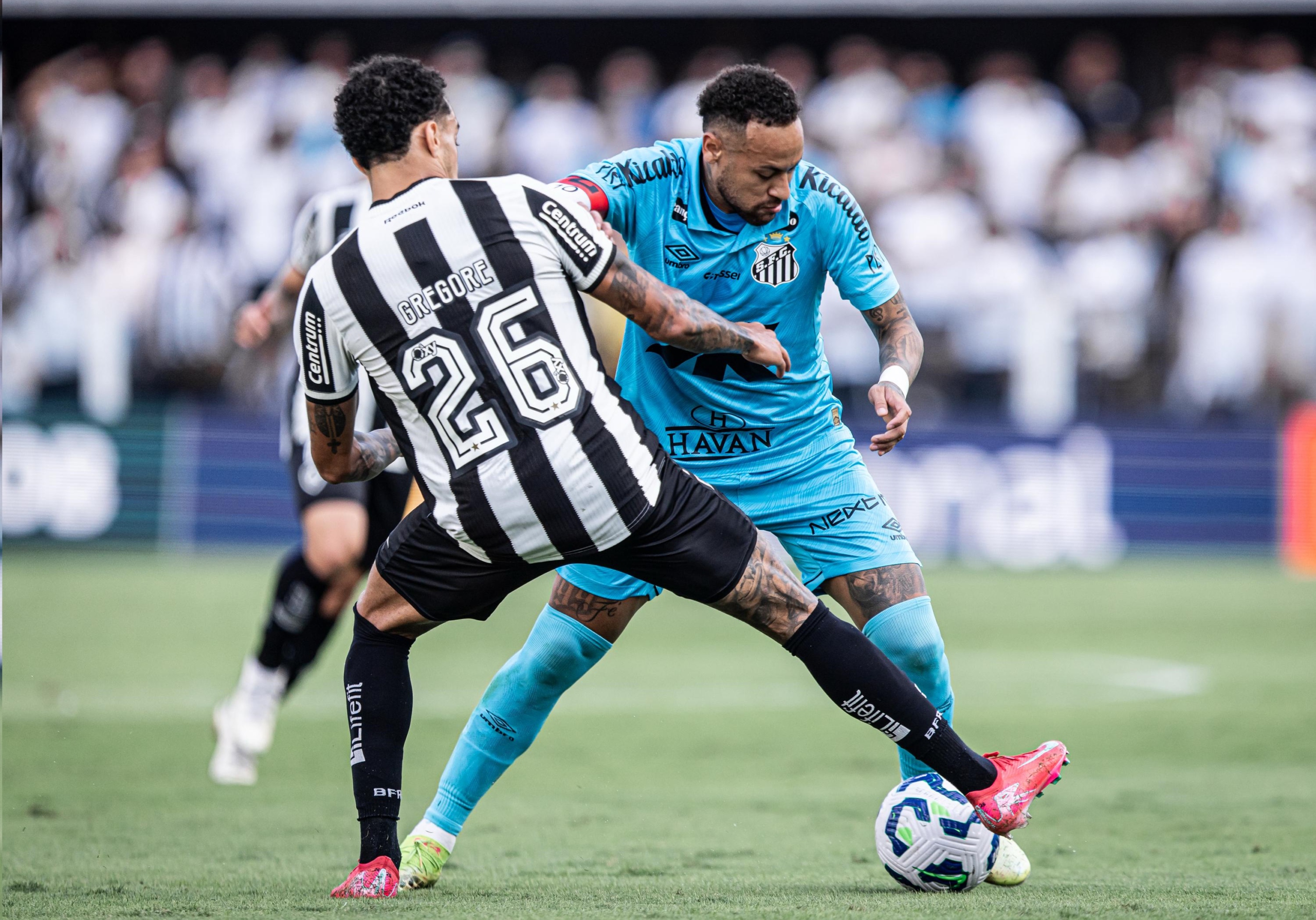 Neymar, atacante do Santos