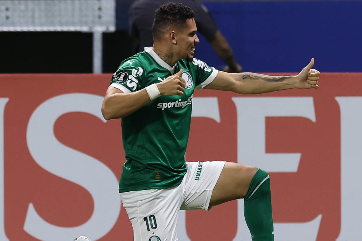 Paulinho, atacante do Palmeiras