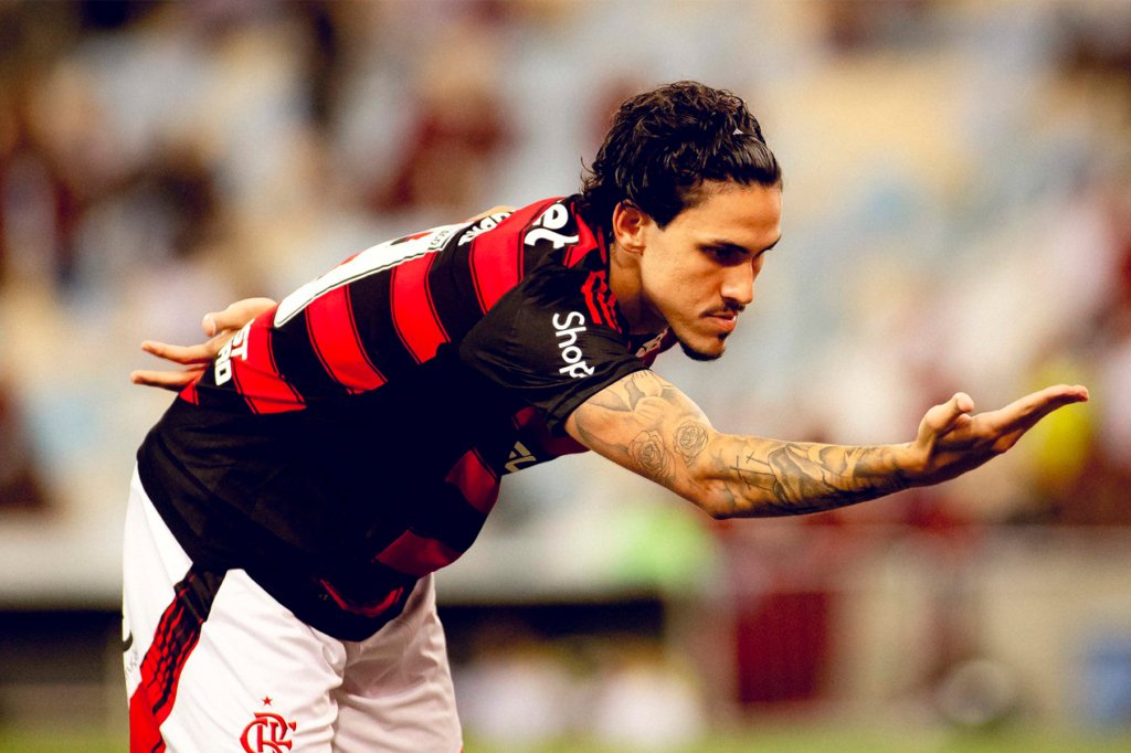 Pedro, atacante do Flamengo