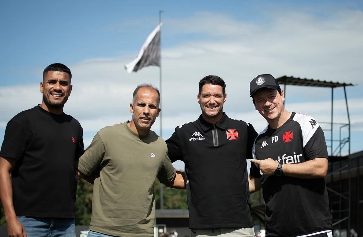 Thiago Neves em estágio no Vasco