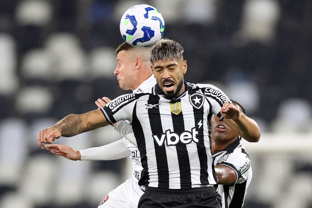 Barboza em jogo contra o Vitória