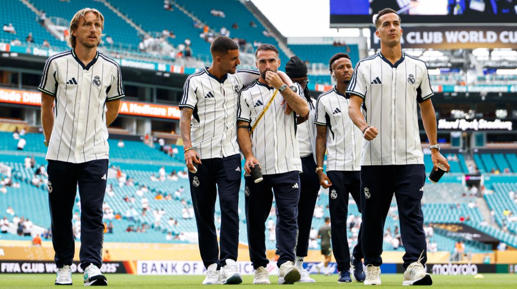 Real Madrid mantém ataque contra a Juventus