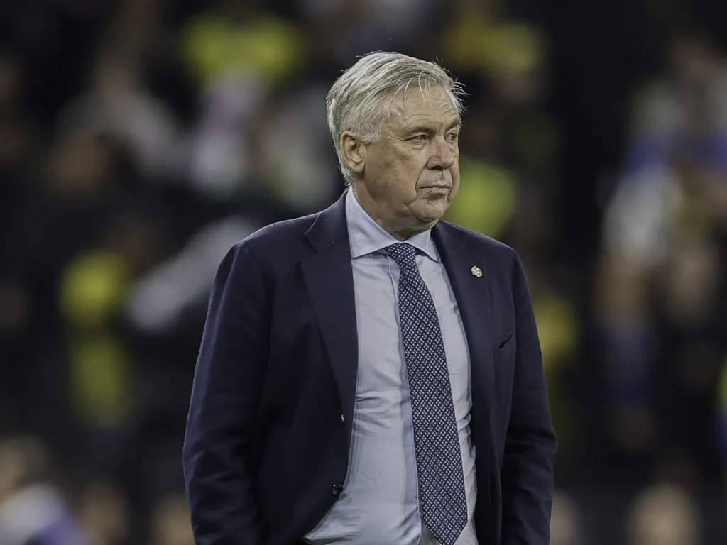 Carlo Ancelotti, treinador da Seleção Brasileira