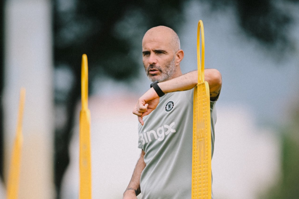 Enzo Maresca, técnico do Chelsea
