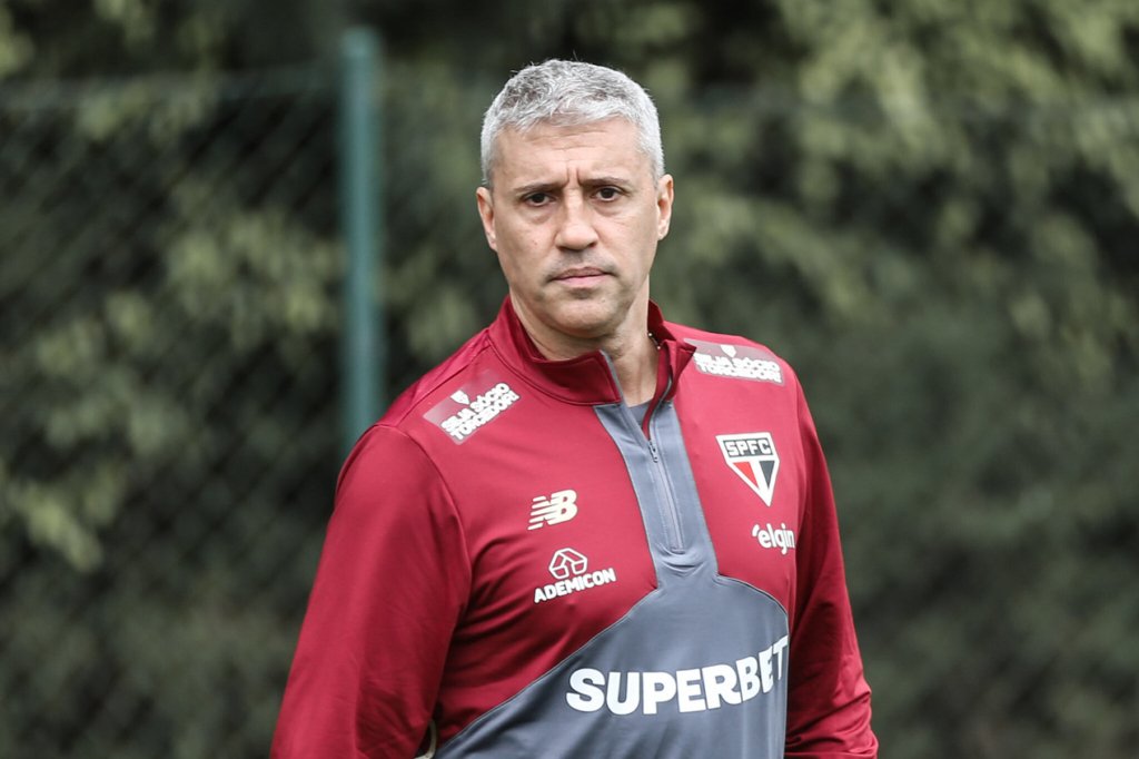 Hernán Crespo, treinador do São Paulo