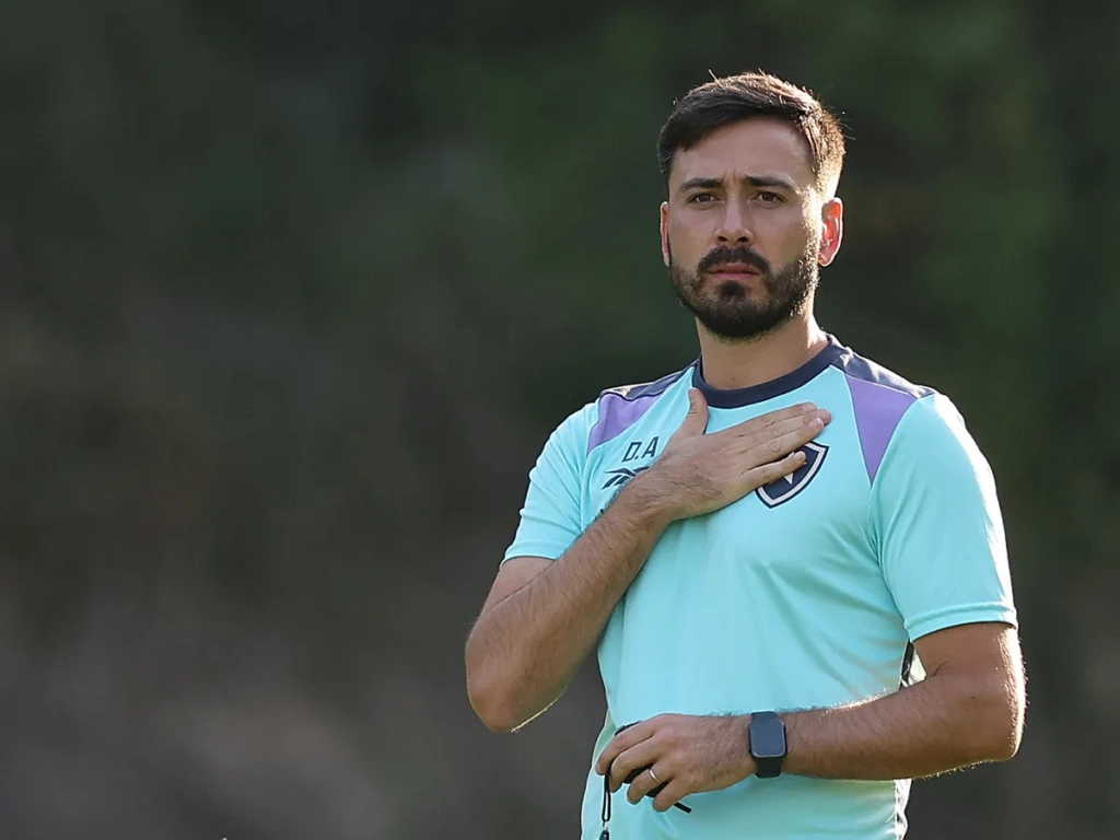 Davide Ancelotti, treinador do Botafogo