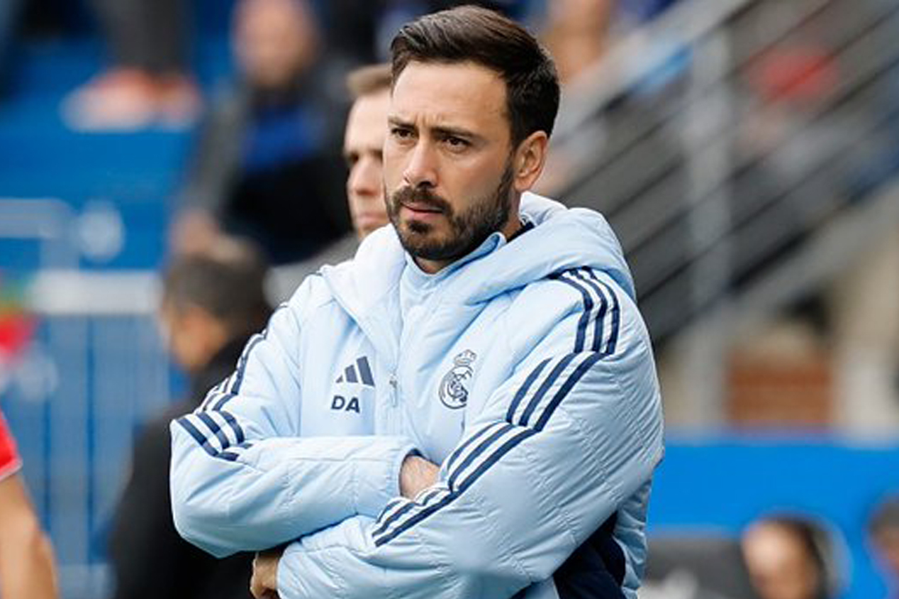 Davide Ancelotti, auxiliar técnico de Carlo Ancelotti