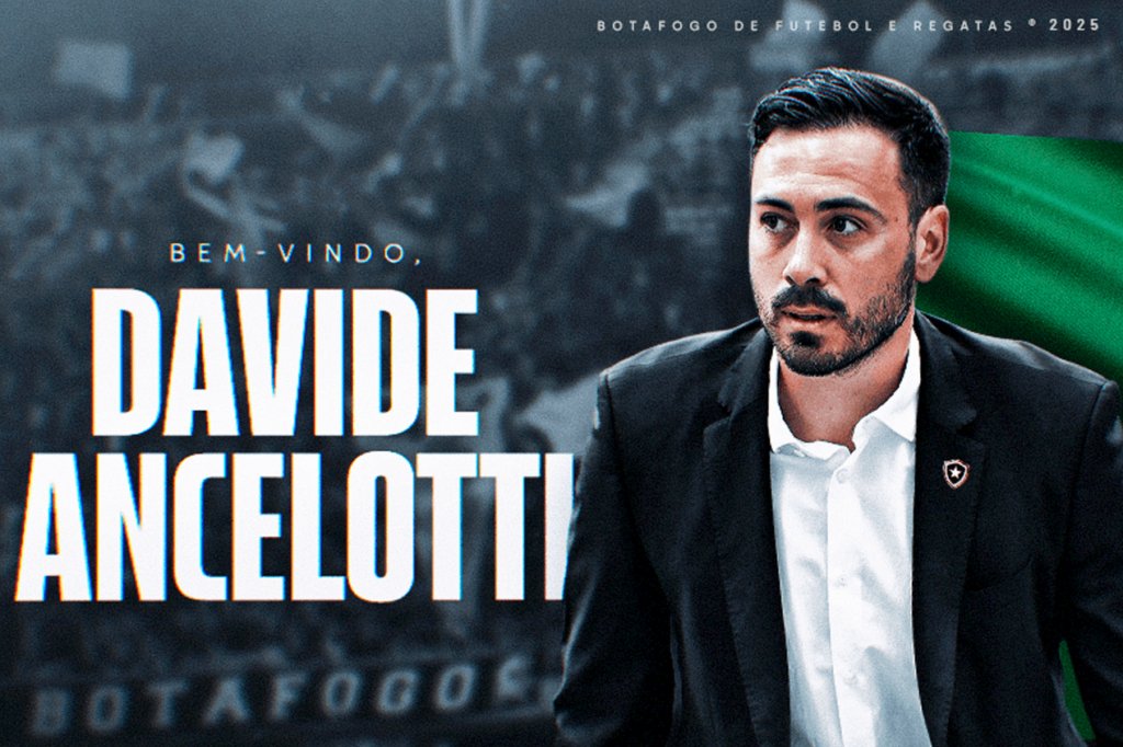 Davide Ancelotti é o novo treinador do Botafogo