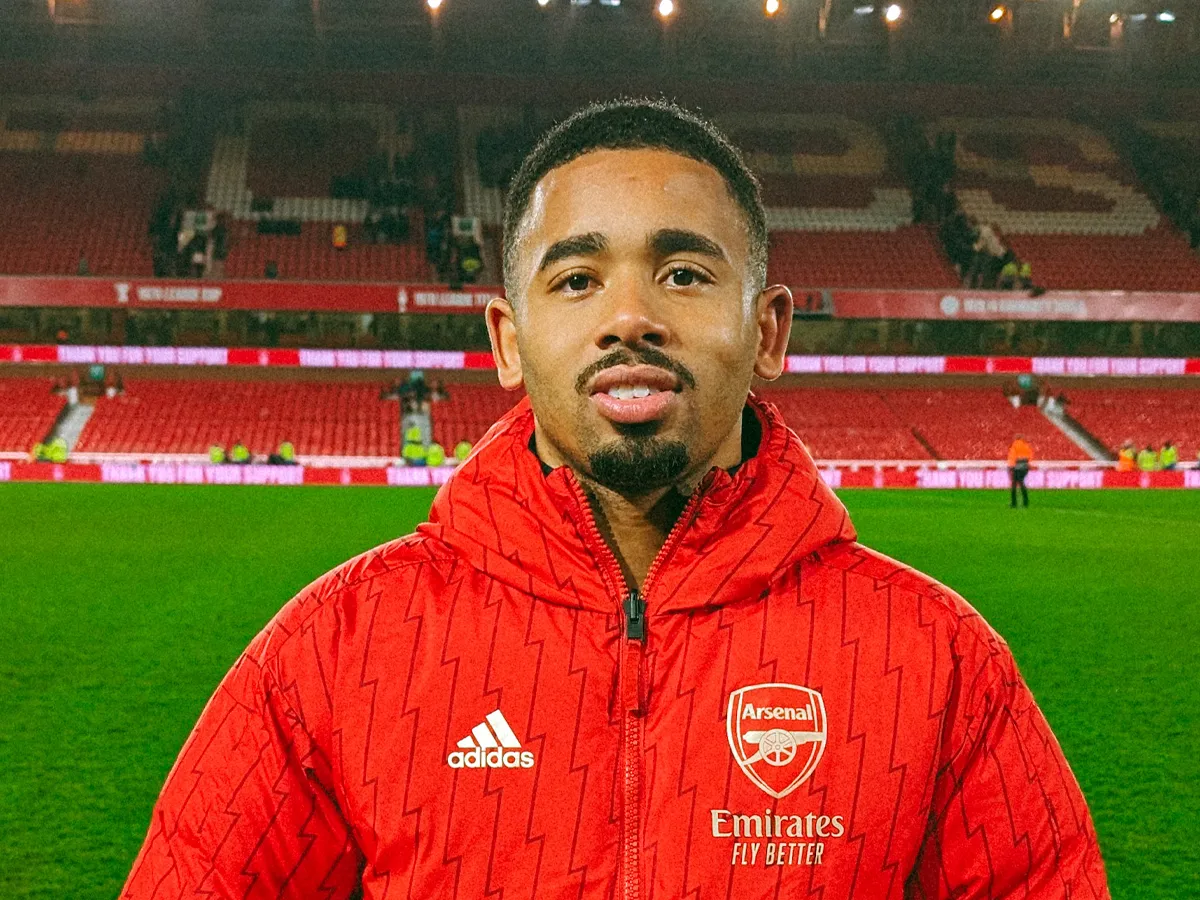 Gabriel Jesus, atacante do Arsenal