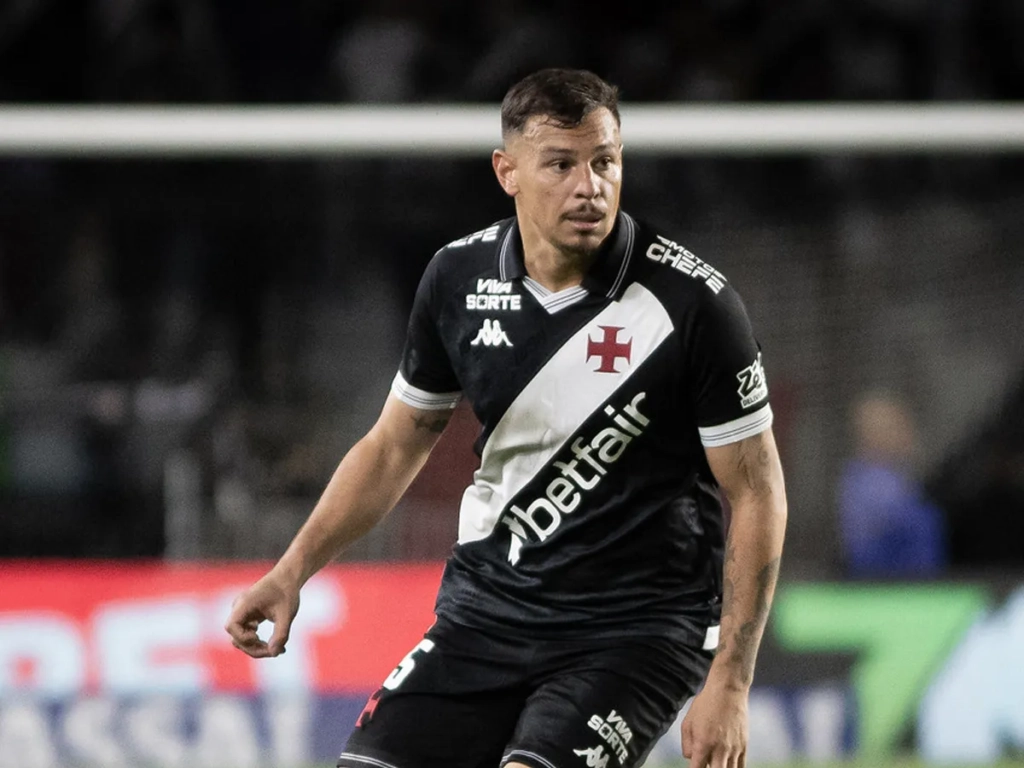 Hugo Moura, volante do Vasco