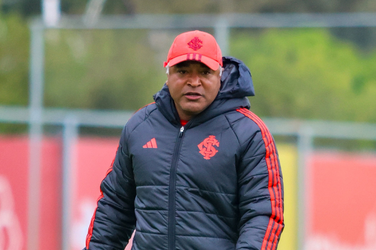 Roger Machado, técnico do Internacional