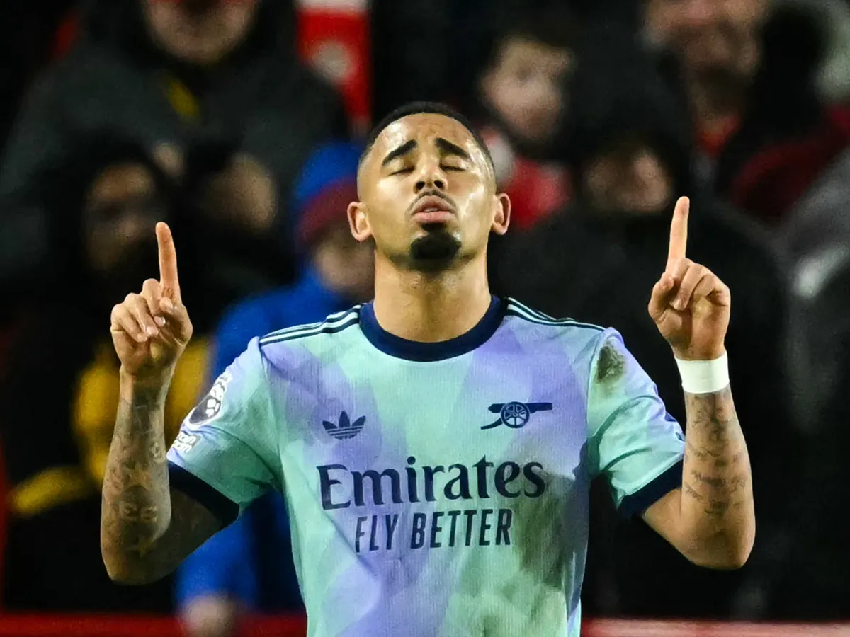 Gabriel Jesus, atacante do Arsenal