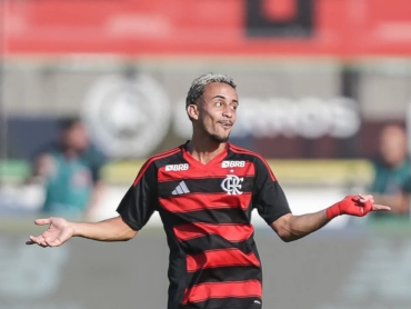 Matheus Gonçalves, atacante do Flamengo