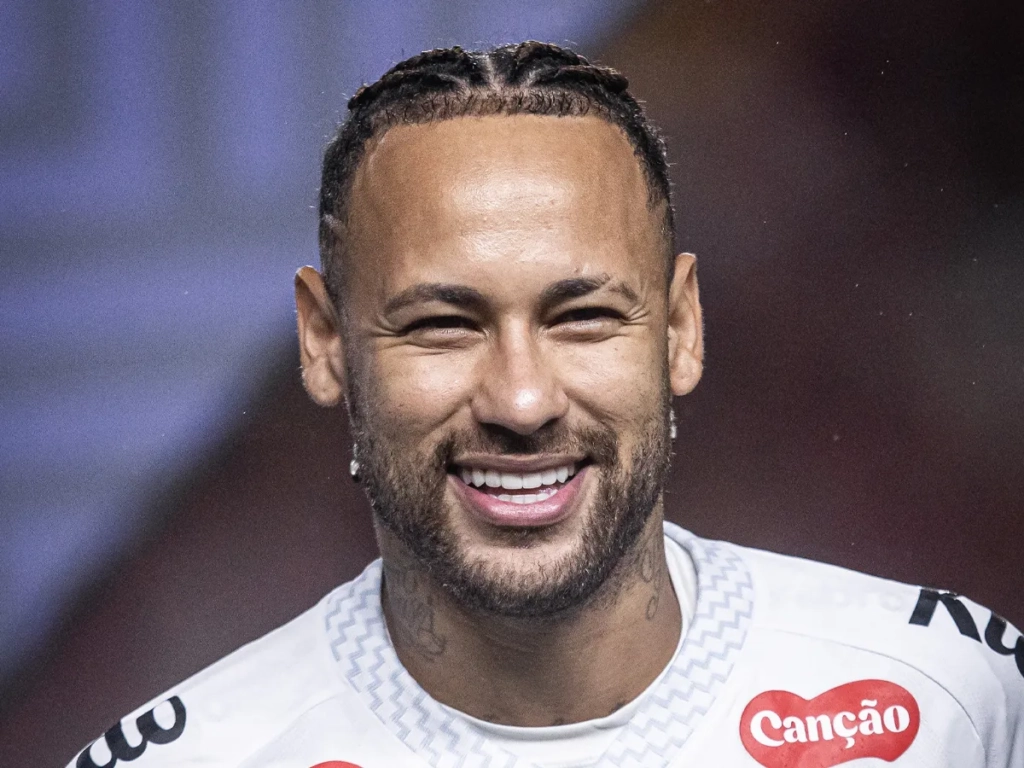 Neymar, atacante do Santos