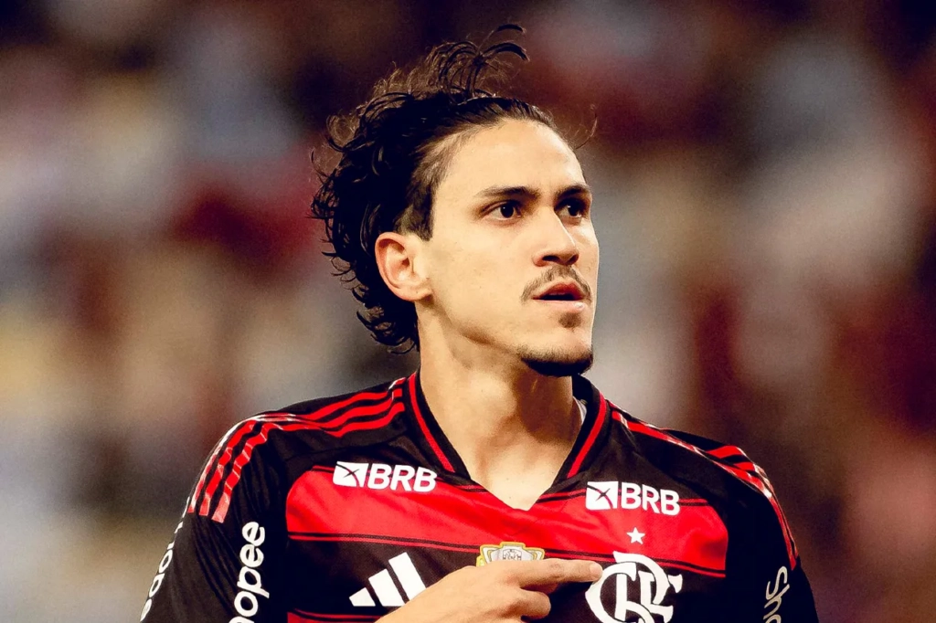 Pedro, atacante do Flamengo