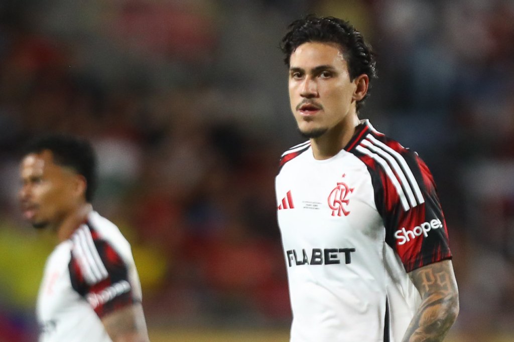 Pedro, atacante do Flamengo