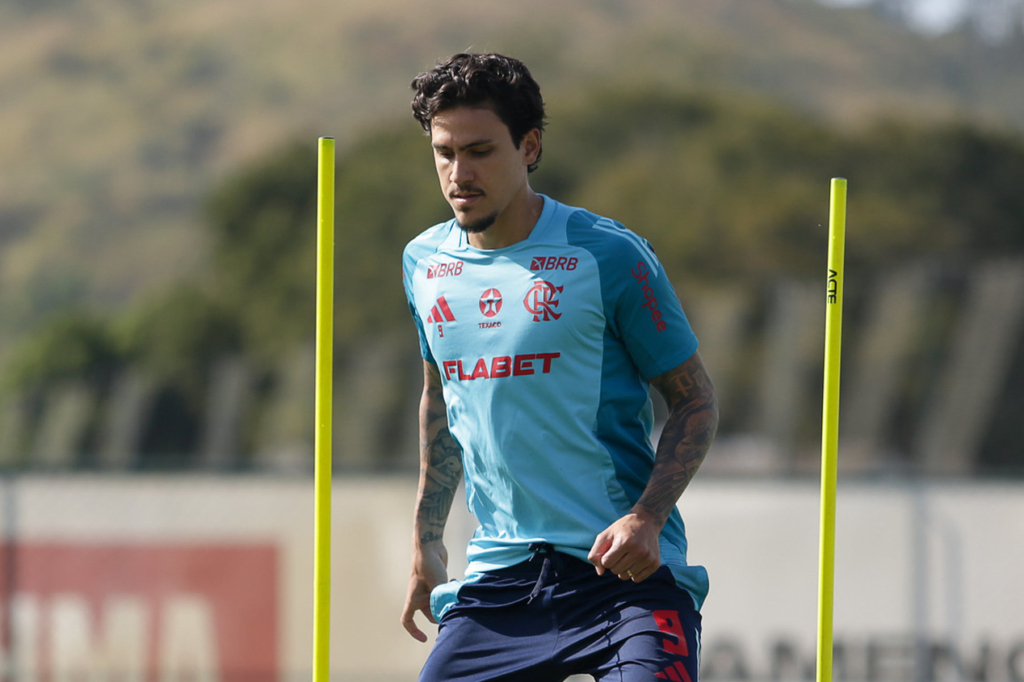Pedro, atacante do Flamengo