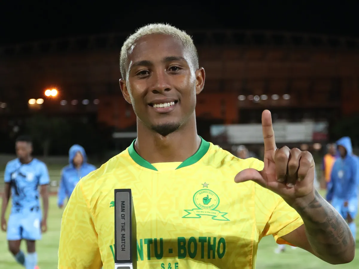Lucas Ribeiro, do Mamelodi Sundowns