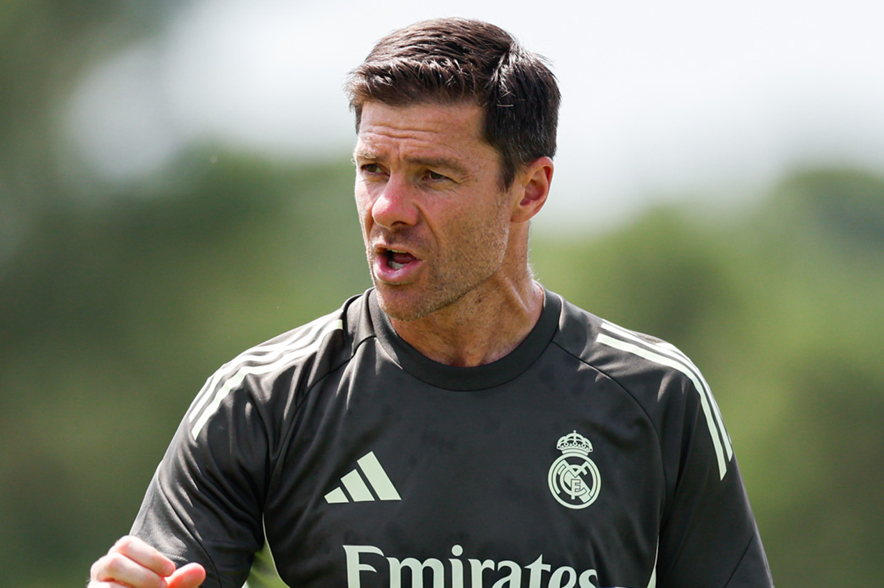 Xabi Alonso, treinador do Real Madrid