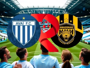 Avaí x Amazonas na Série B 2025: Onde Assistir, Escalações e Palpites